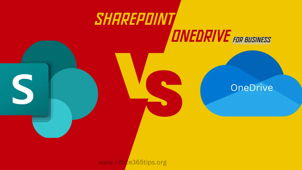 difference between SharePoint and Onedrive